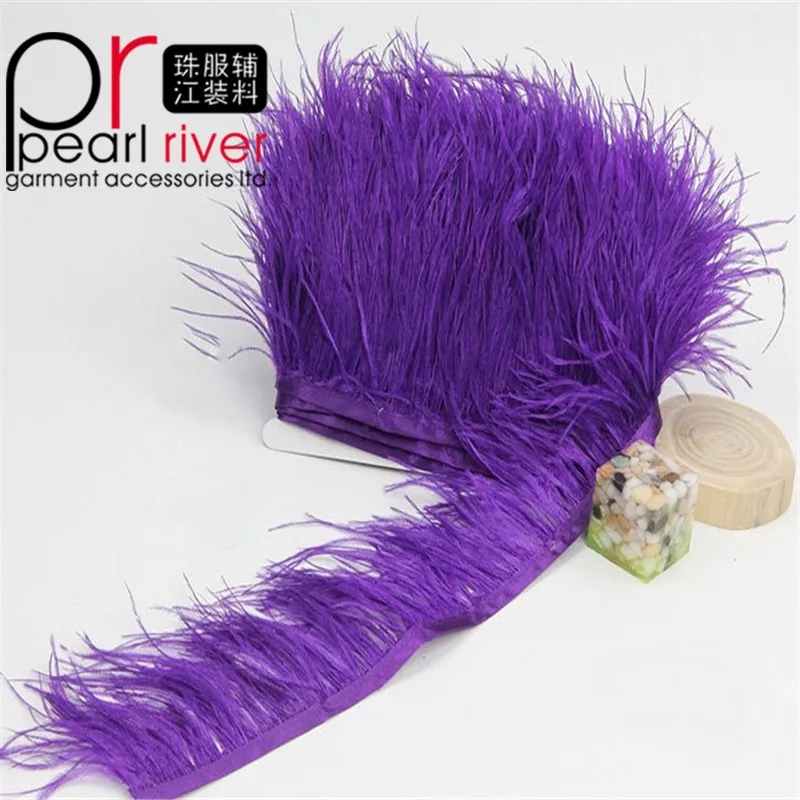 Factory Wholesale Beautiful Artificial Ostrich Feathers Fringe Trim For ...