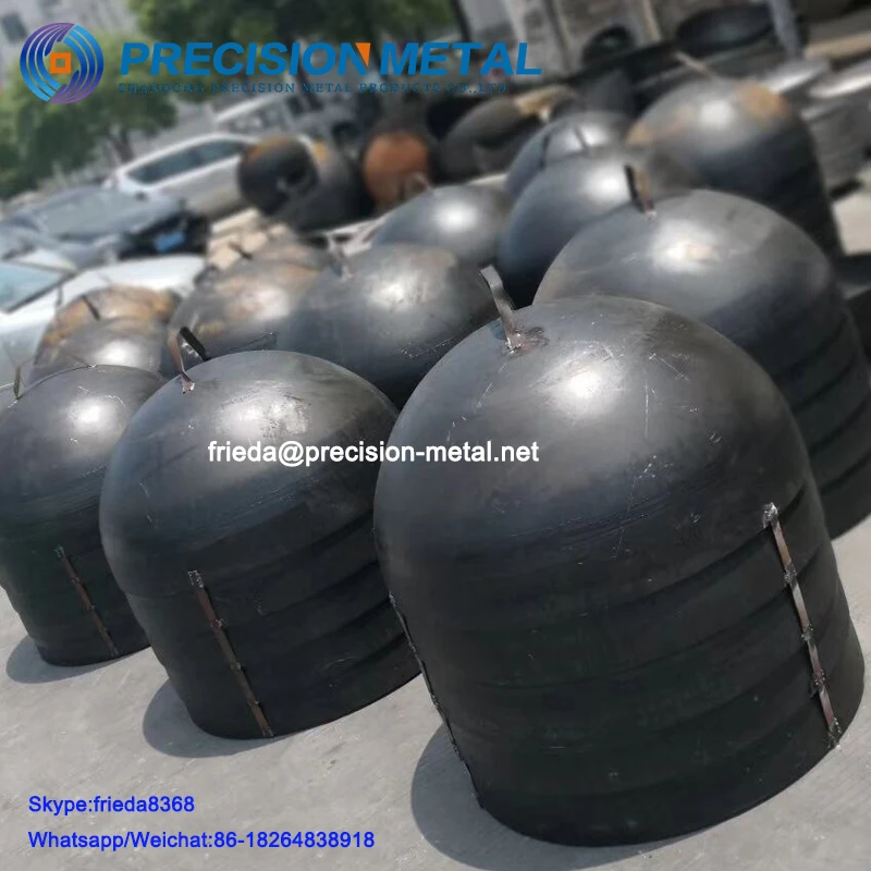 Carbon steel hemispherical head