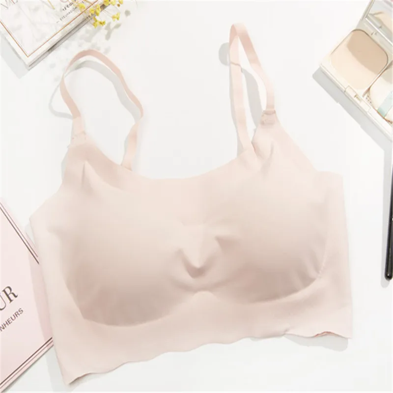 New fashion Japan hot sale seamless sleep push up breast bra