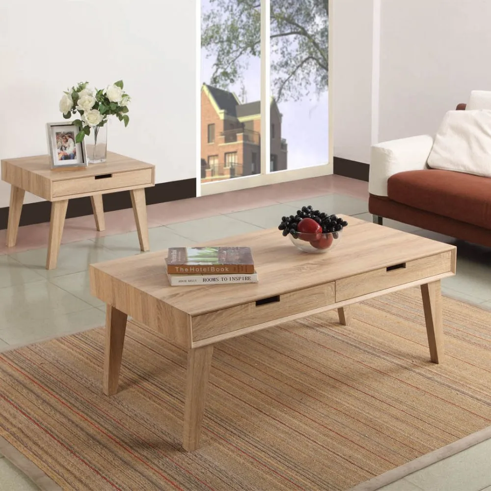 Houten salontafel scandinavische meubels vintage houten tafels ...