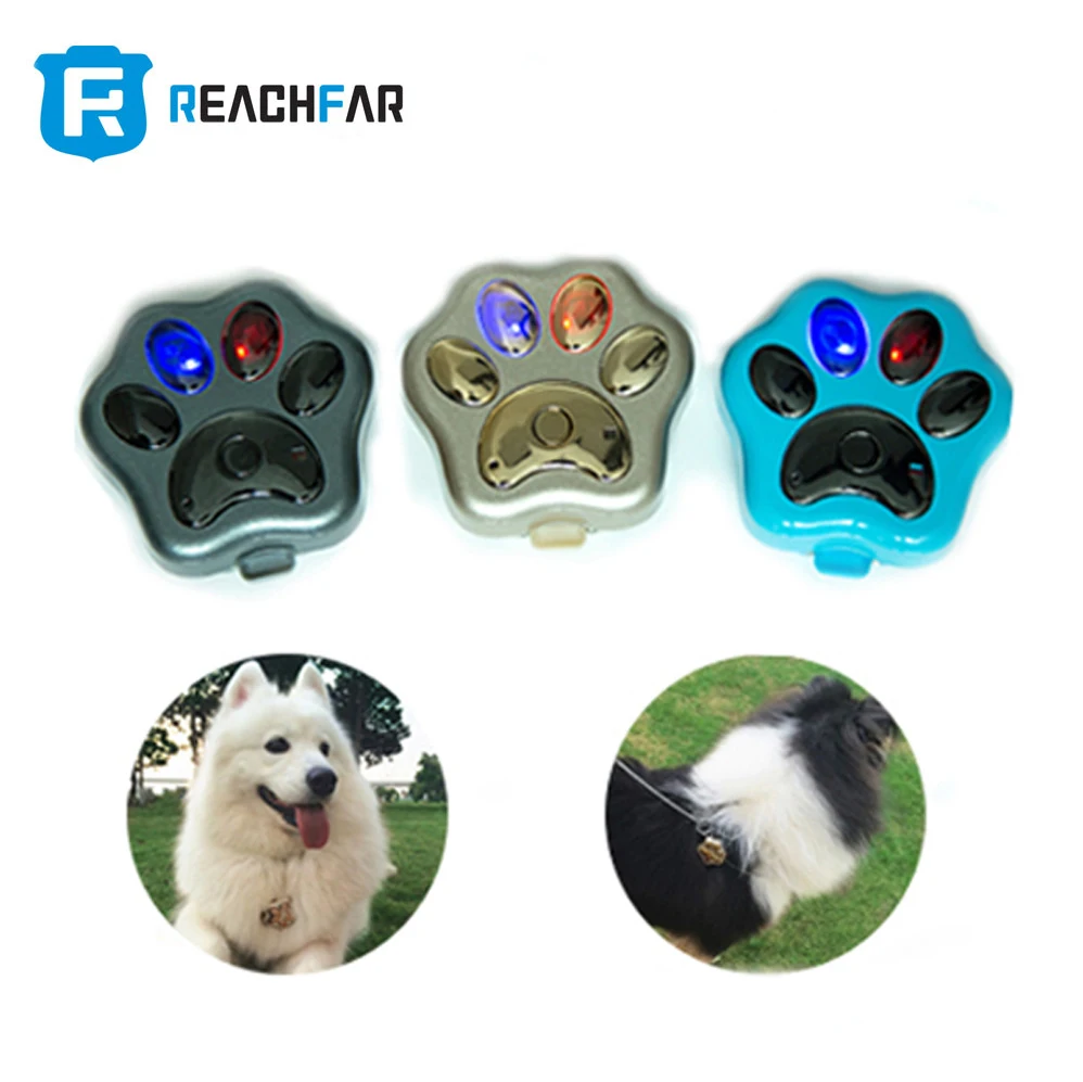 World Smallest Waterproof Pet Tracker GPS Tracking Devices for Mini Dog Cat LED Light GPS Tracker Manufacturers