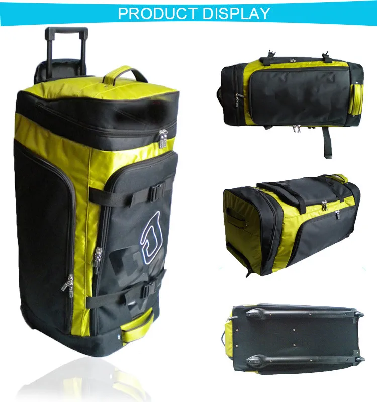 Durable 2 Wheels Sky Travel Bag Trolley Luggage Duffel Travel World