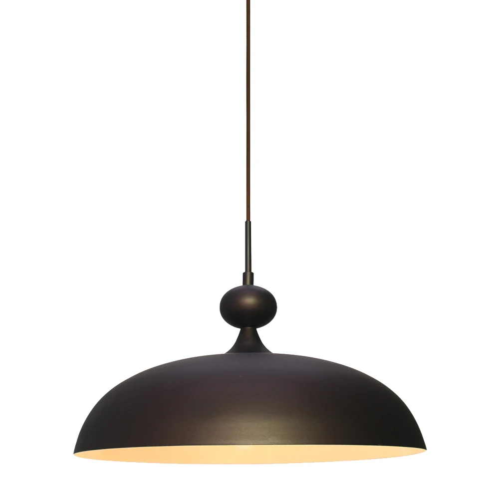Simple design metal black retro decor vintage lamp pendant light for dining room
