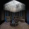 Multi Heads Pendant Lights E27 6 8 10 Heads Chandelier With Light Bulbs