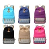 National wind creative book bags preppy women sport rucksack vintage style teens day backpacks