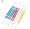 Office school standard 8cm colorful plastic file paper fastener