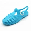 Cheap Price Fancy Lady Crystal Plastic Close Toe Roman Sandals for Women