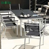 jialifu square solid surface compact laminate board tables and chair