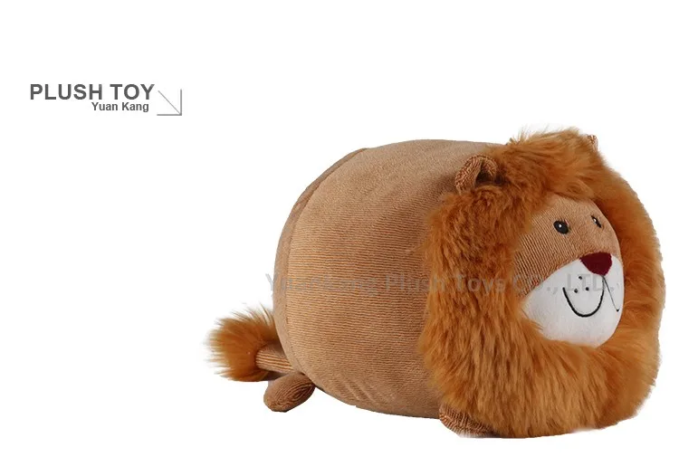 blue stuffed lion