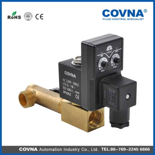 Air Compressor Condensate Timed Auto Drain Valve