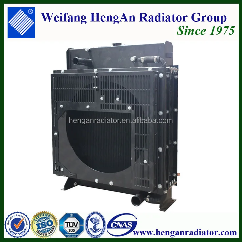 Aluminum Copper Radiator For Cummins Diesel Engine Generator Set 6bta5