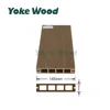Patio decking wpc engineering flooring wood plastic composite wpc decking wall panel flooring