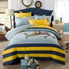 Embroidered Plane child and kids bedding, 100% Cotton Comforter, Coordinates with Olive Kids Design-Trains, Trunk, Motorcycle