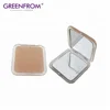 custom logo compact mirror beautiful diamond design pocket mirror