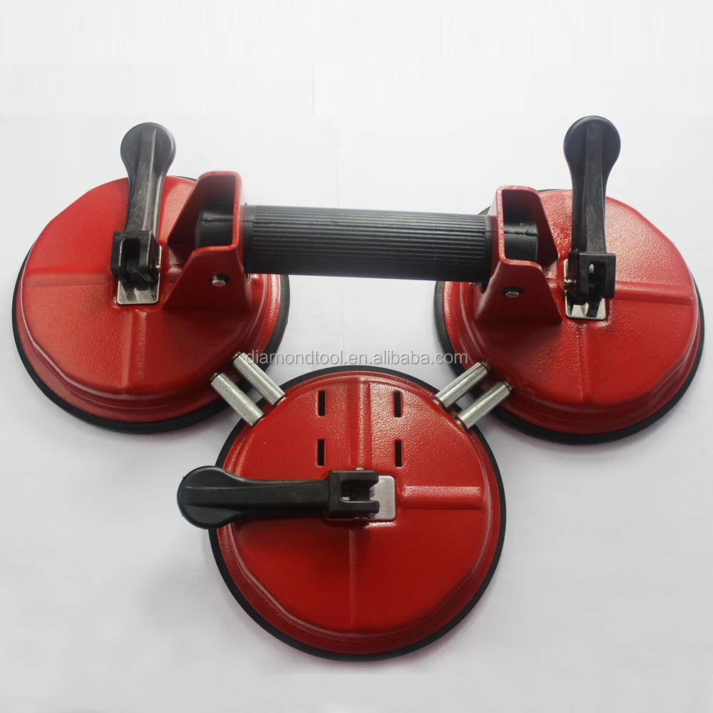 Glass Suction Handles With Good Quality Glass Suction Cup/threeplate