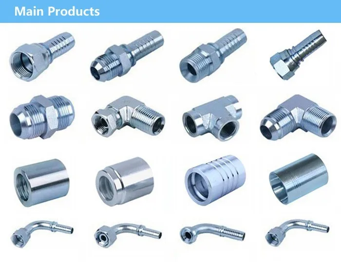 20 years manufacture experience hydraulic fitting, brass fitting, carbon steel fitting