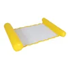 Foldable Outdoor Water Hammock Single People Increase Inflatable Beach Lounger Backrest Recliner Floating Sleeping Bed Chair