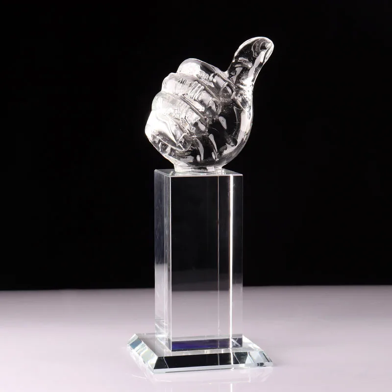 Cheap Crystal Golf Trophy,Awards,Thumb Shaped Plaque - Buy Thumb ...