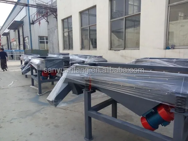 linear motion vibration screen classifier for plastic crusher separating