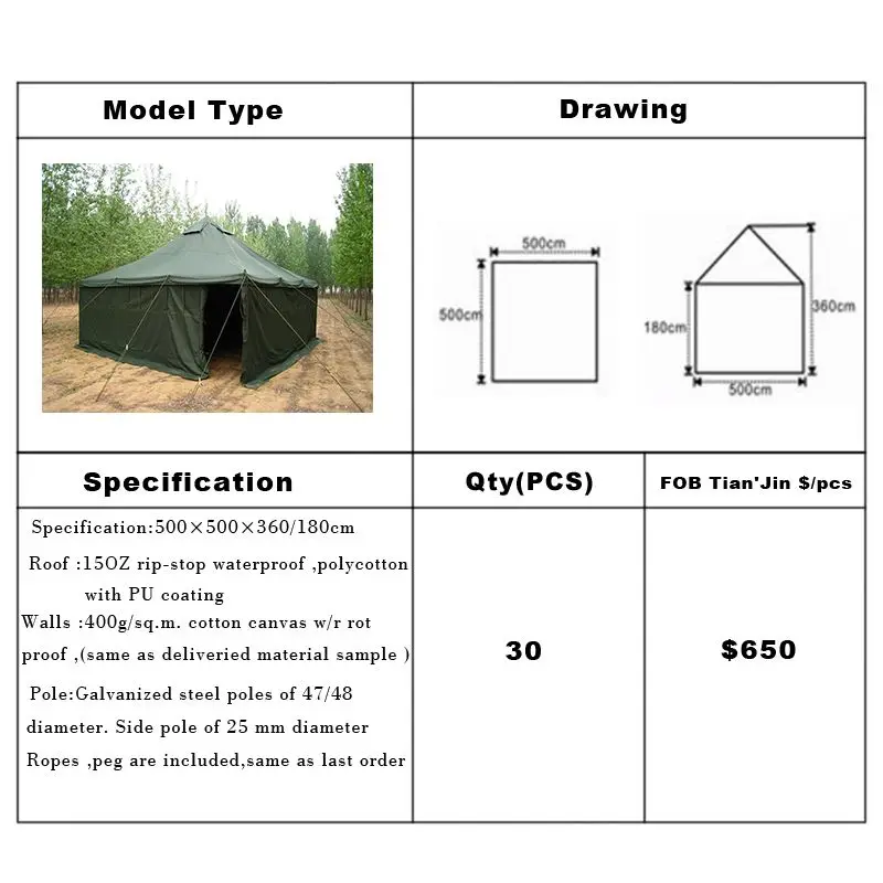 Military Tents Quick Automatic Pop Up Camping Tent Waterproof 810