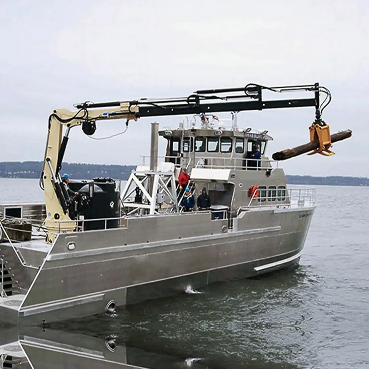 Telescopic Boom Ship Used Marine Deck Crane