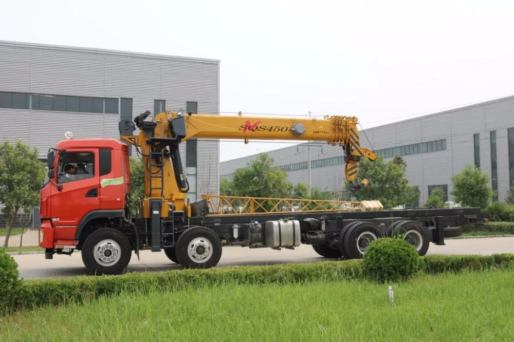 20 Ton Hydraulic Truck Crane Knuckle Boom Truck Mounted Crane For Sale ...