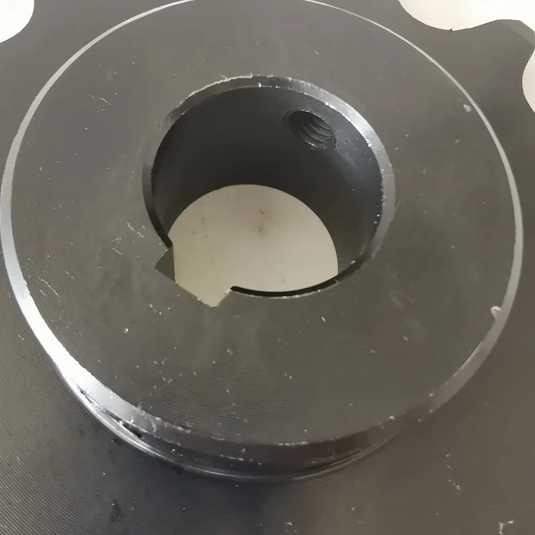 CNC double pitch 38.1 mm  steel  sprocket tooth thickness 11 mm