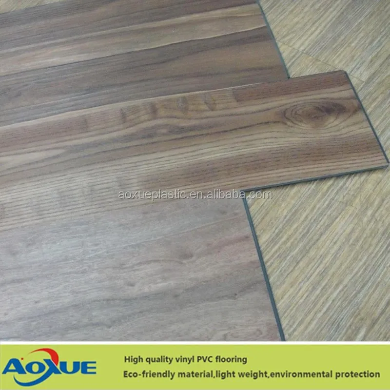 Wood Pvc Vinyl Plank Flooring Click Locking Wood Pvc Vinyl Plank Flooring Click
