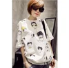 New style High Quality Printing Pattern 100 Cotton women's T-shirt
