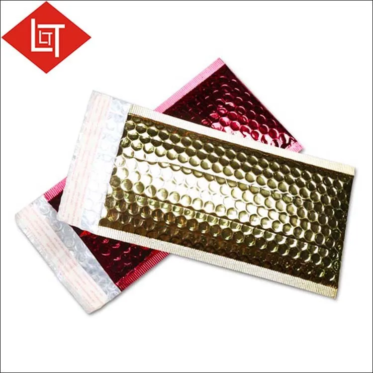 Whole Mini Bubble Mailer Envelope Custom Shipping Bags For B2c Online Small Packaging A3 Metallic Mailerr