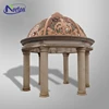 Custom style selection outdoor stone garden marble gazebo for sale