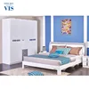Moisture-Proof Hot Sale Modern Full King Size Solid Oak Bedroom Furniture Sets
