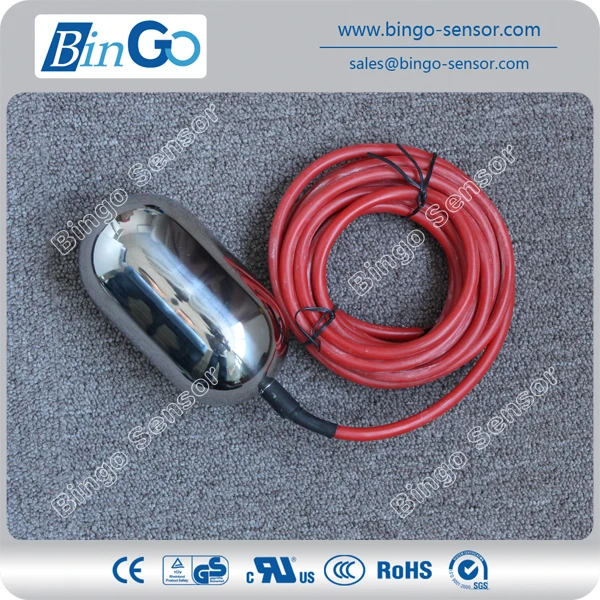 Electrical Water Level Control Float Switch Customizable Cable Length