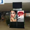 Big size business lcd digital display totem 65 inch floor stand indoor lcd digital signage kiosk