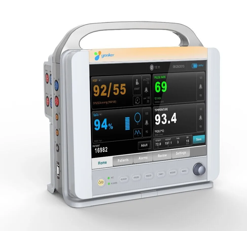 12 inch nellcor suntech medical patient monitor wi