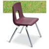 Flash Furniture kindfull Plastic Stackable School Chair with Carrying Handle 11'' Seat Height