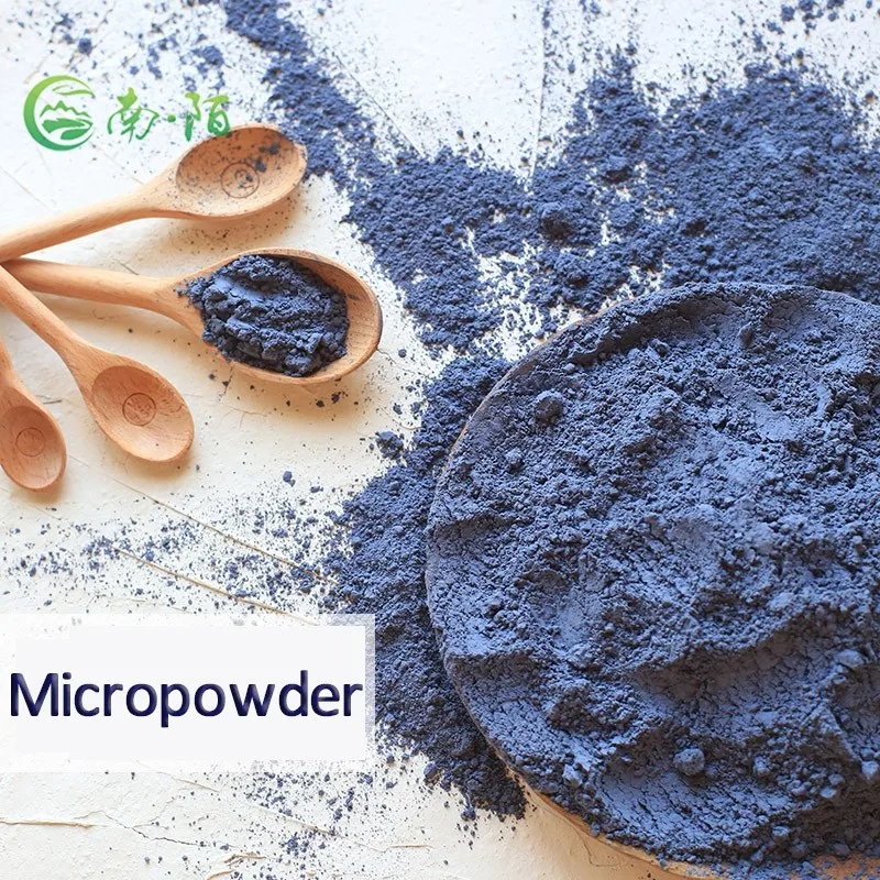 dried blue pea flower powder
