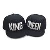 New Brand Beautiful Flickering Queen Word EL Wire Cold Light Baseball Hat Adjustable B-boy Wedding Decor Neon Led Strip Cap