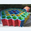 Inflatable honeycomb hunted house maze game, inflatable labyrinth maze for rental