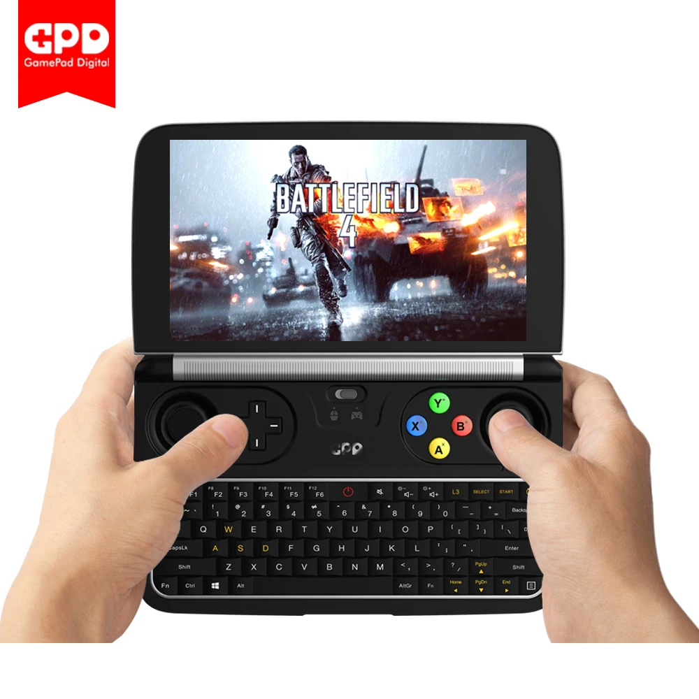
New GPD WIN 2 6 Inch Handheld Gaming Laptop Intel Core m3-7Y30 Windows 10 System 8GB RAM 128GB ROM Pocket Mini PC Laptop 