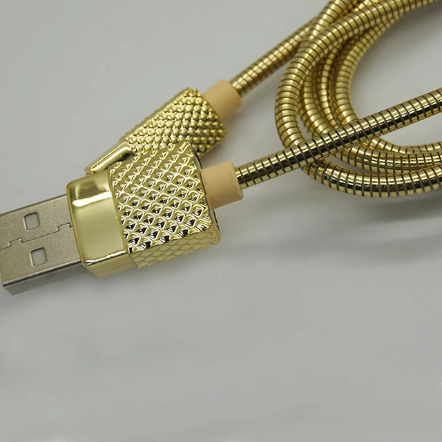 Fast charging and data sync metal usb cable - ANKUX.COM