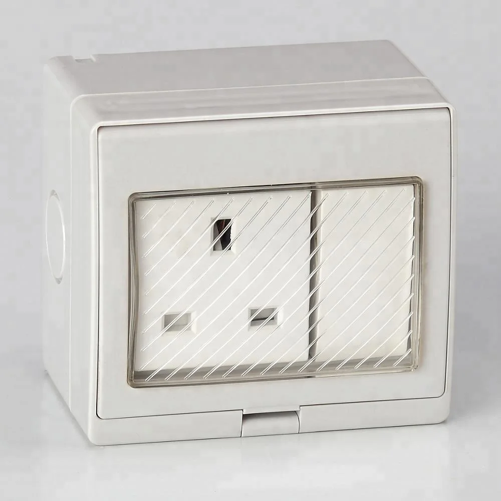 Electric Wall Light Switch And Socket For Outdoor And Home British