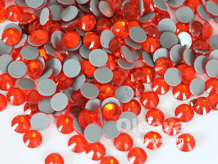 Factory Selling Crystal Glass Jet Hematite Precious HotFix Rhinestones Iron on Rhinestone for Garment Dress