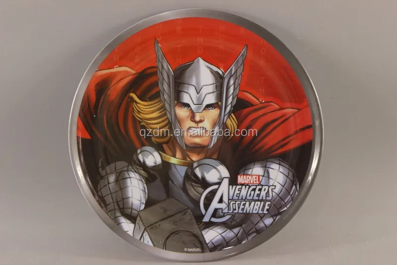 Client's Design 8inch Melamine Kid's Dinner Plate For Boy