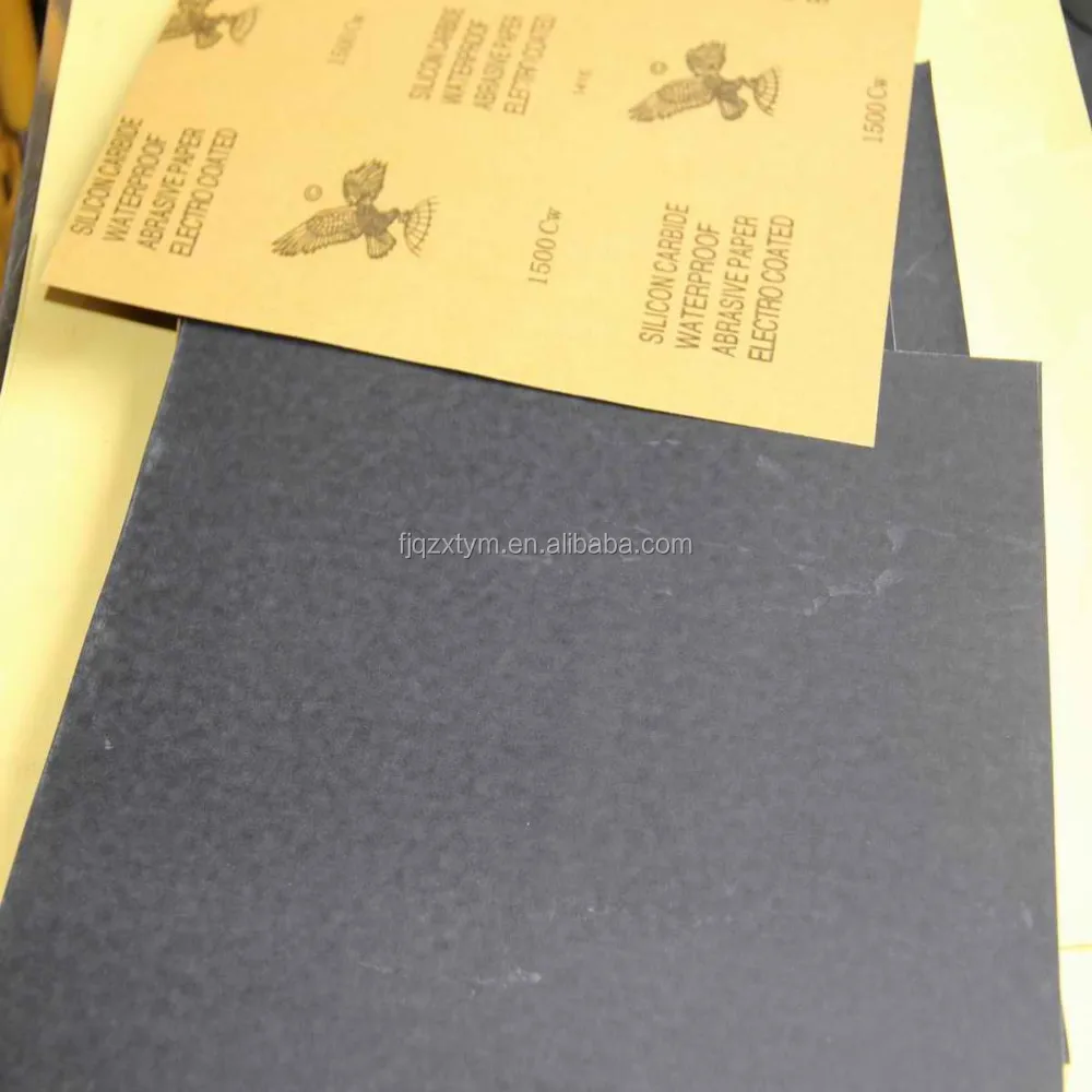 Electro Coated Silicon Carbide Waterproof Abrasive Paper Buy Silicon Carbide Waterproof