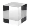 Custom perspex blank solid glass Cube plexiglass Acrylic Display blocks in multiple Colors for Cheap Store Fixtures