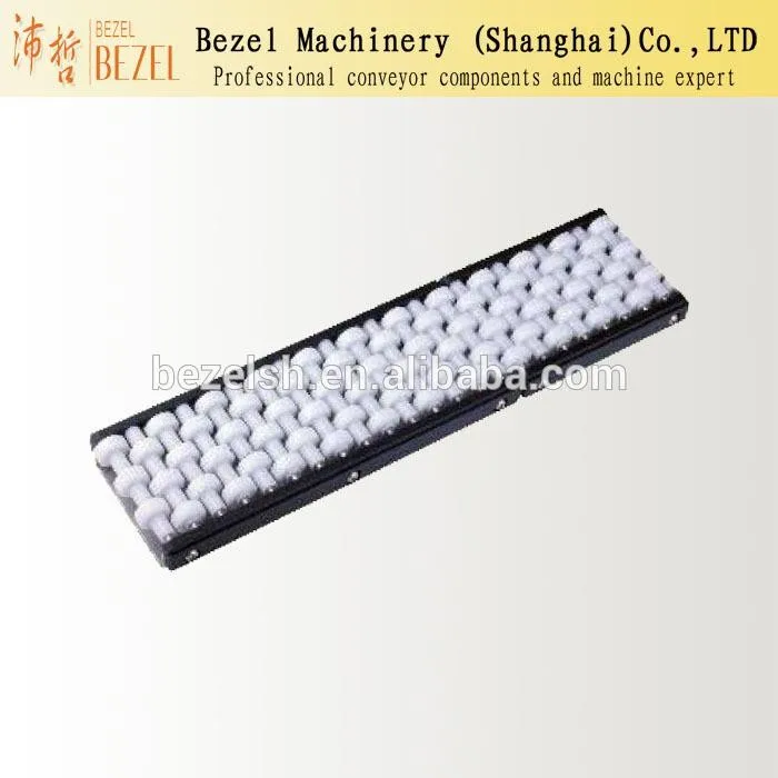 Three Row Roller Guide Conveyor Roller Guide Rail Ball Bearing Guard