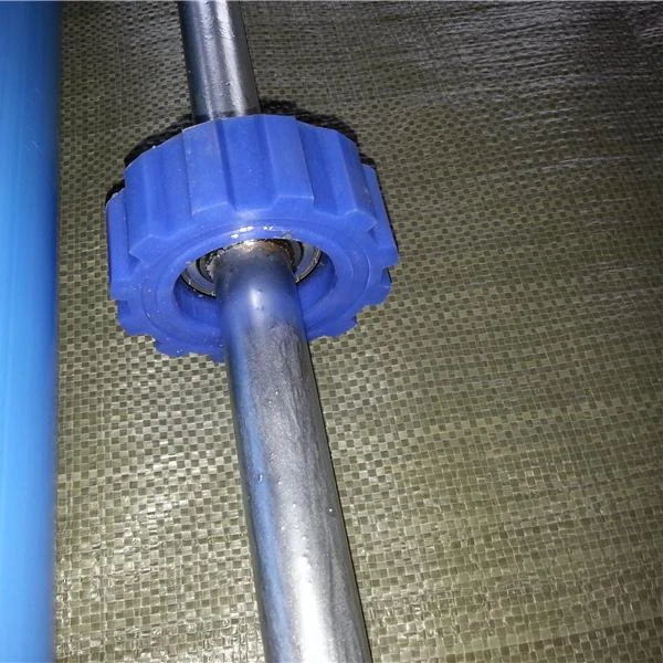 
high quality dustproof waterproof carrier plastic PE roller hdpe/upe belt conveyor idler roller nylon conveyor rollers 