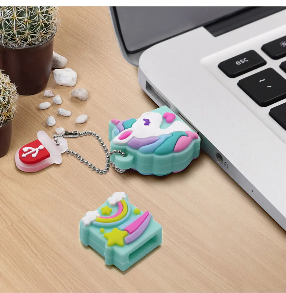 Fancy Kids Cartoon USB Flash Drive Movie Character Horse Animal Pendrive USB Stick For School Promotion Gift - ANKUX.COM