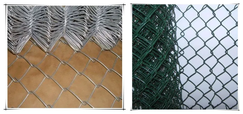  barrière utilisée de maillon de chaîne à vendre, barrière galvanisée de maillon de chaîne